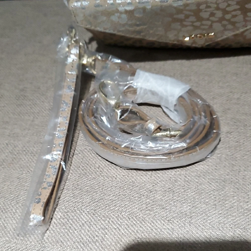 Lodis Metallic Silver Clutch - Picture 8 of 11